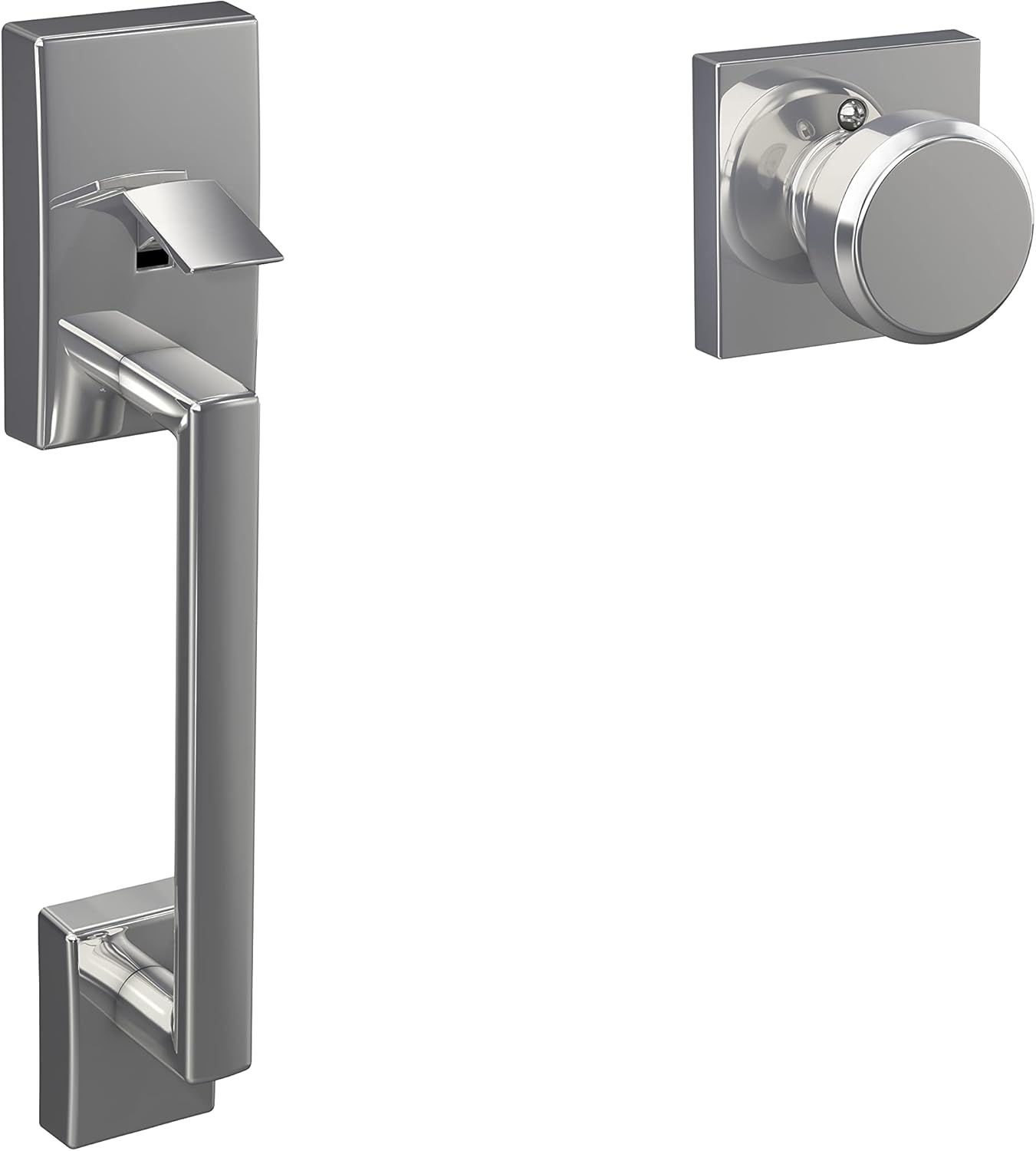 Century Front Entry Handle Latitude Interior Lever Satin Nickel E165