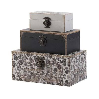 Black Decorative Boxes E7887
