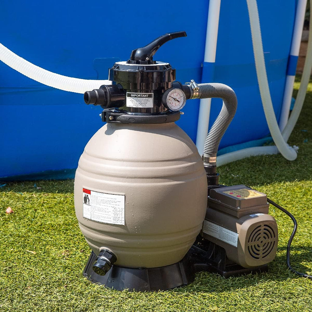 13" Sand Filter Above Ground Swimming Pool Pump Set I753