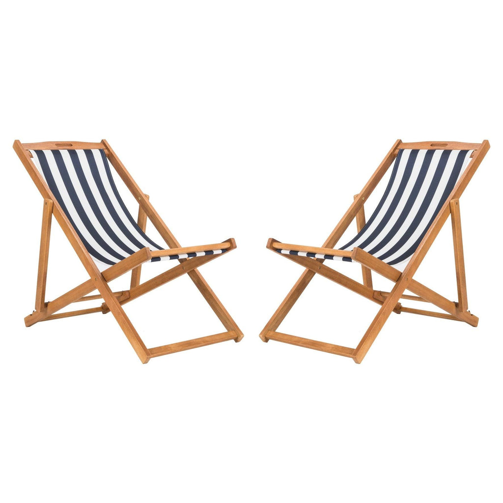 Natural/Beige Sling Chair (Set of 2) A926