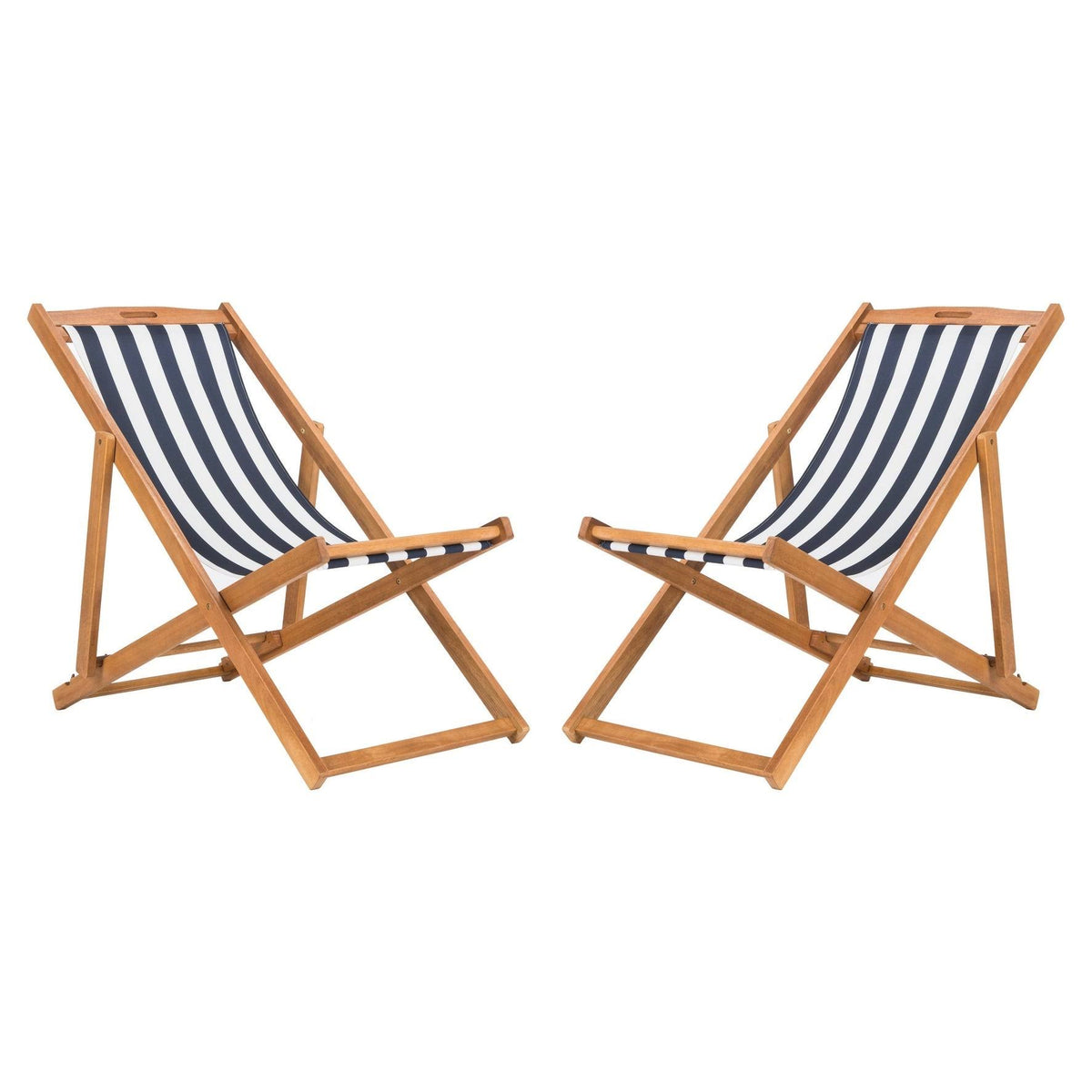 Natural/Beige Sling Chair (Set of 2) A926