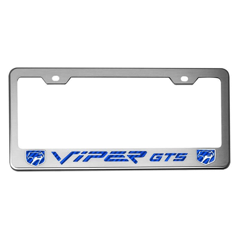 Blue License Plate Frame J65450