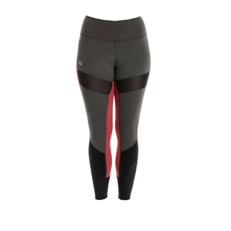 Black/Fig Riding Tights Medium W2238