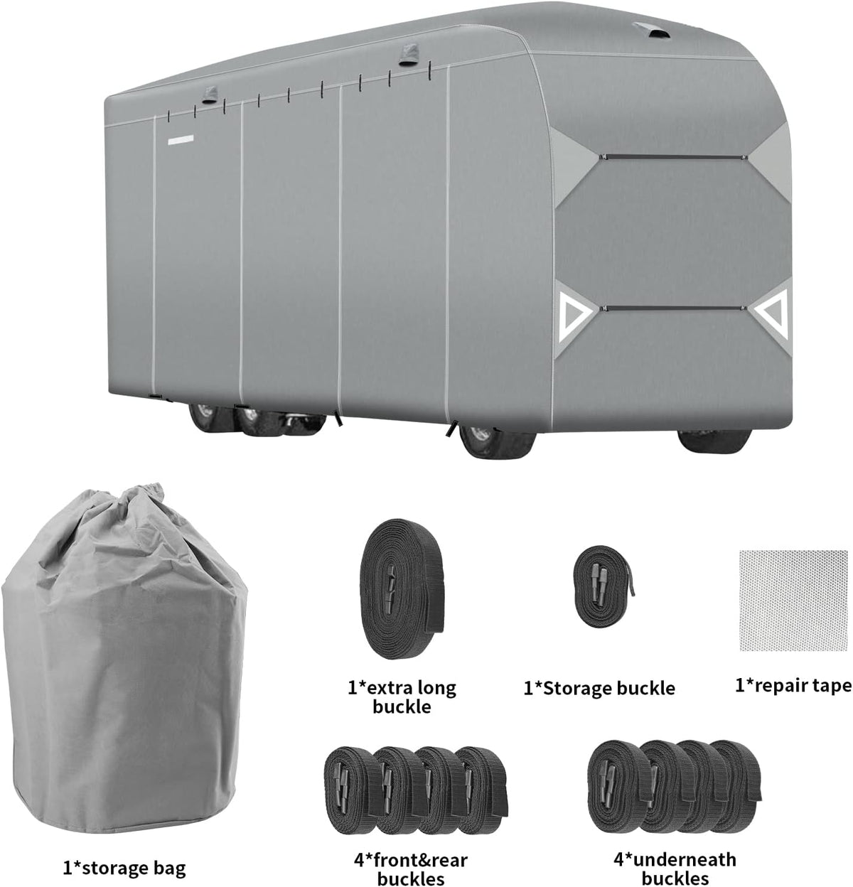 Class A RV Cover for 30-33’ with Side Door Access J650689