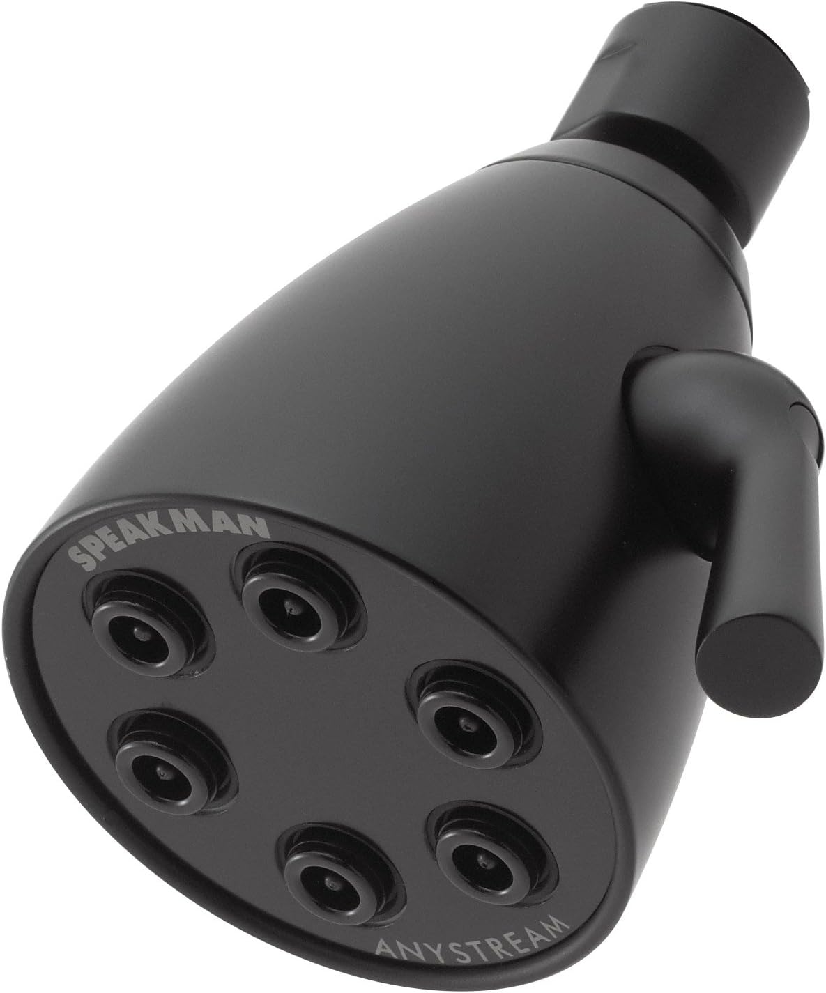 Matte Black High Pressure Adjustable Shower Head F57581