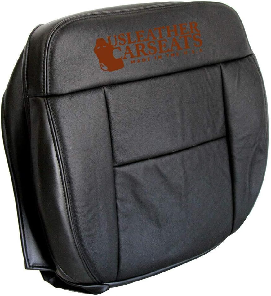 Black Leather Seat Cover Y587