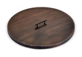 Oil Rubbed Bronze Fire Pit Pan Cover V701