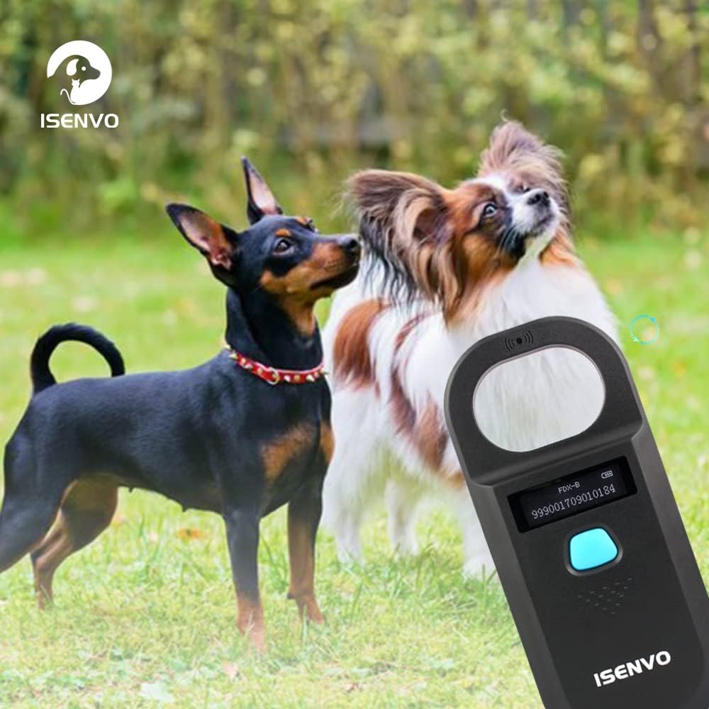 Rechargeable RFID EMID Micro Chip Scanner 134.2kHz 125kHz 15 Digits Y577