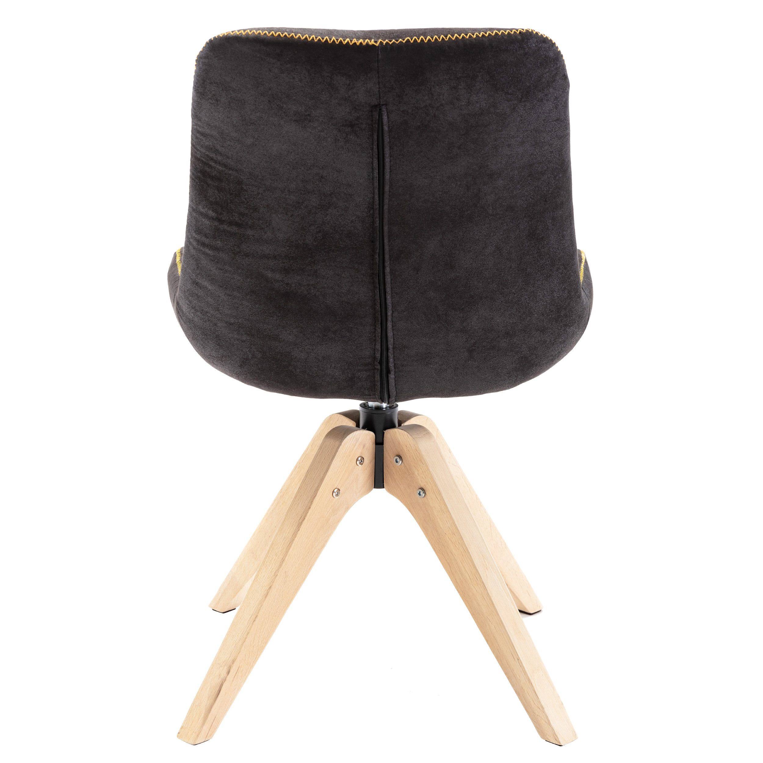 Swivel Side Chair Black E250291