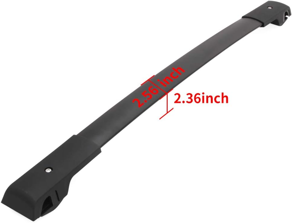 Black Cross Bars Roof Racks Crossbars Cargo Bag Carrier K401716