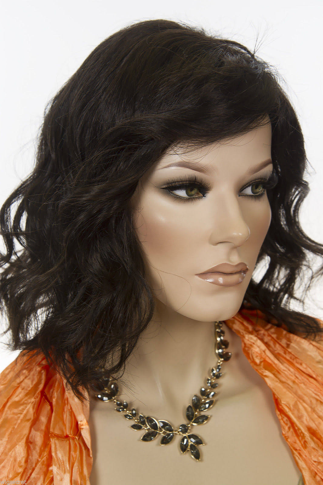 Light Butterscotch Light Ash Blonde Brunette Red Grey Wavy Lace Front Wig G477