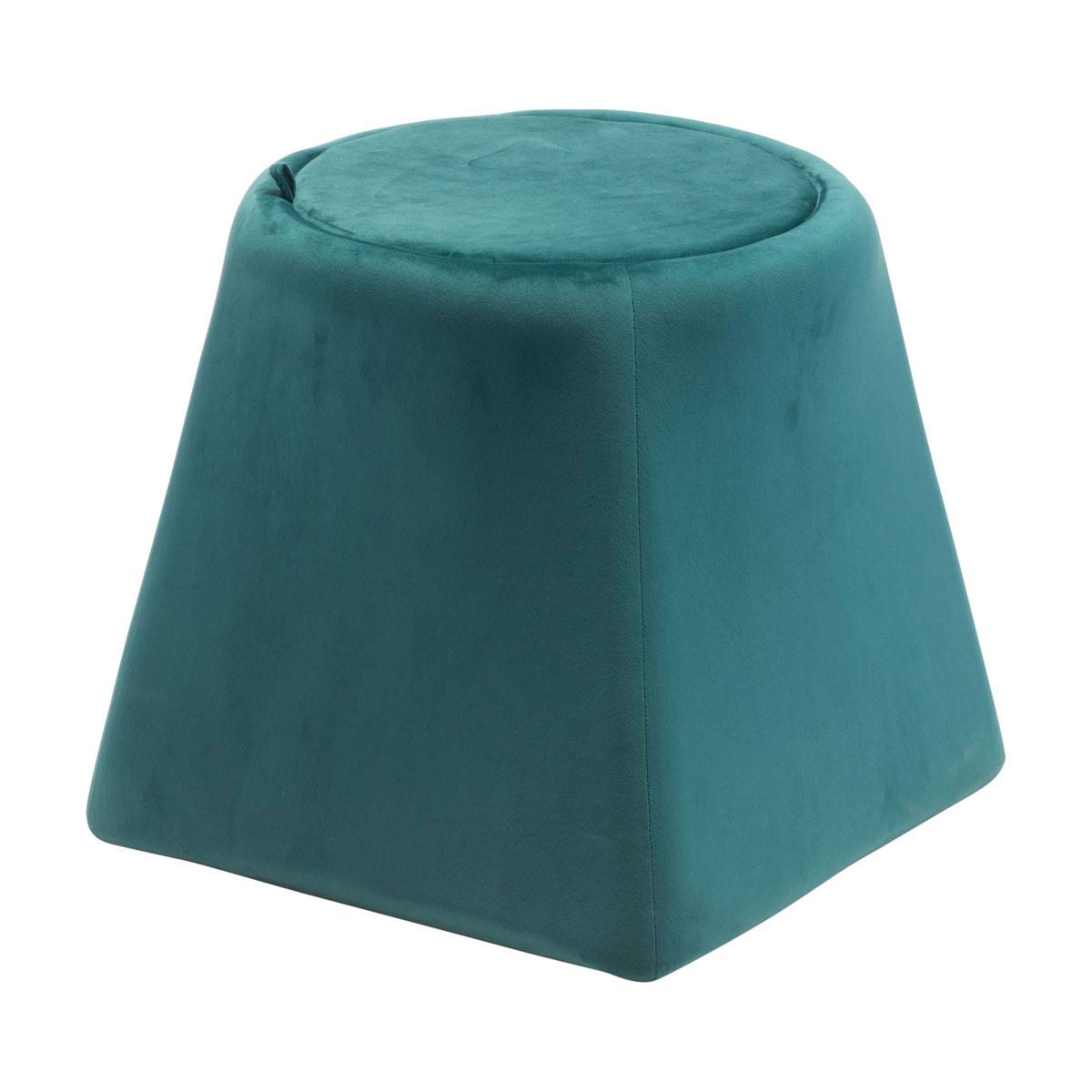Green Velvet Ottoman C456424