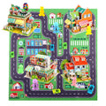 Building Blocks Set with 5 Toy Cars N4777