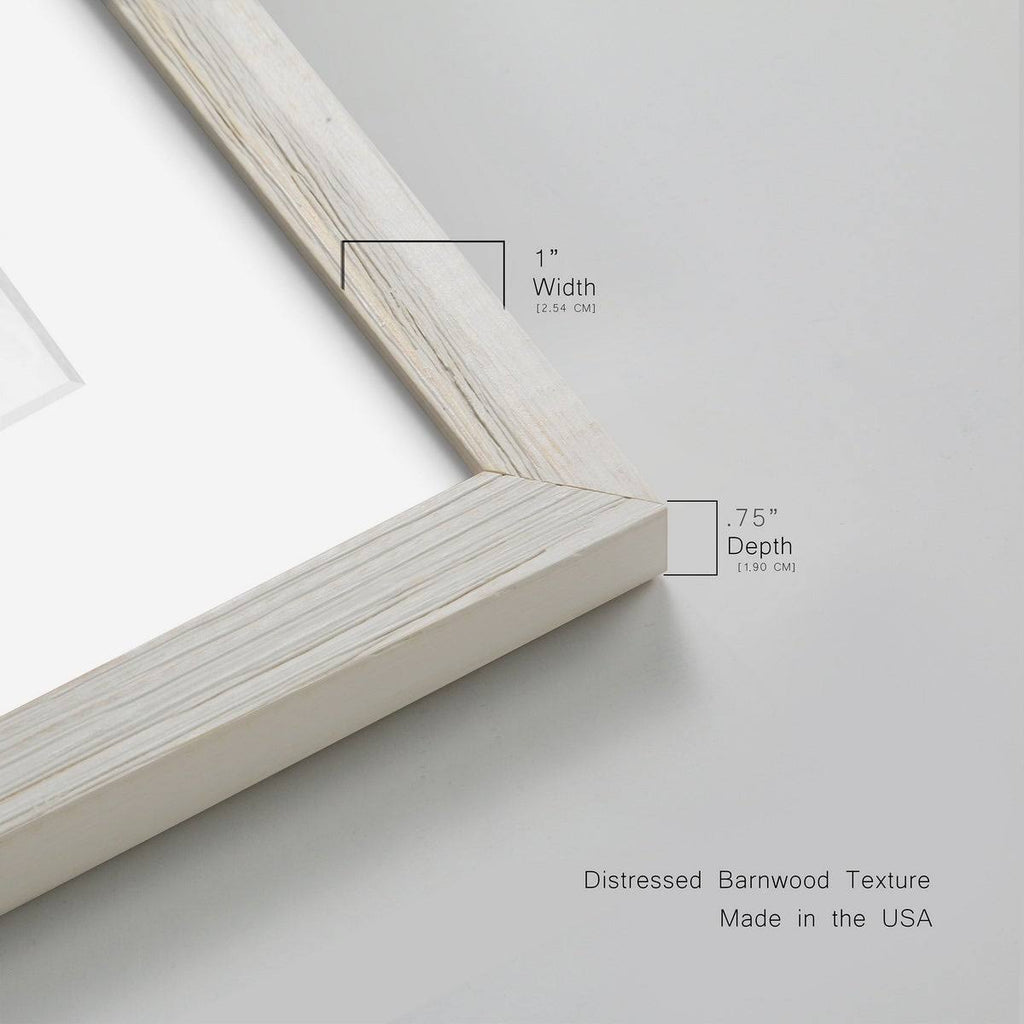 Framed Print 27.5X37.5 White S7945