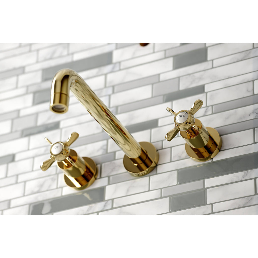 Polished Chrome Wall Mount Tub Faucet P630549
