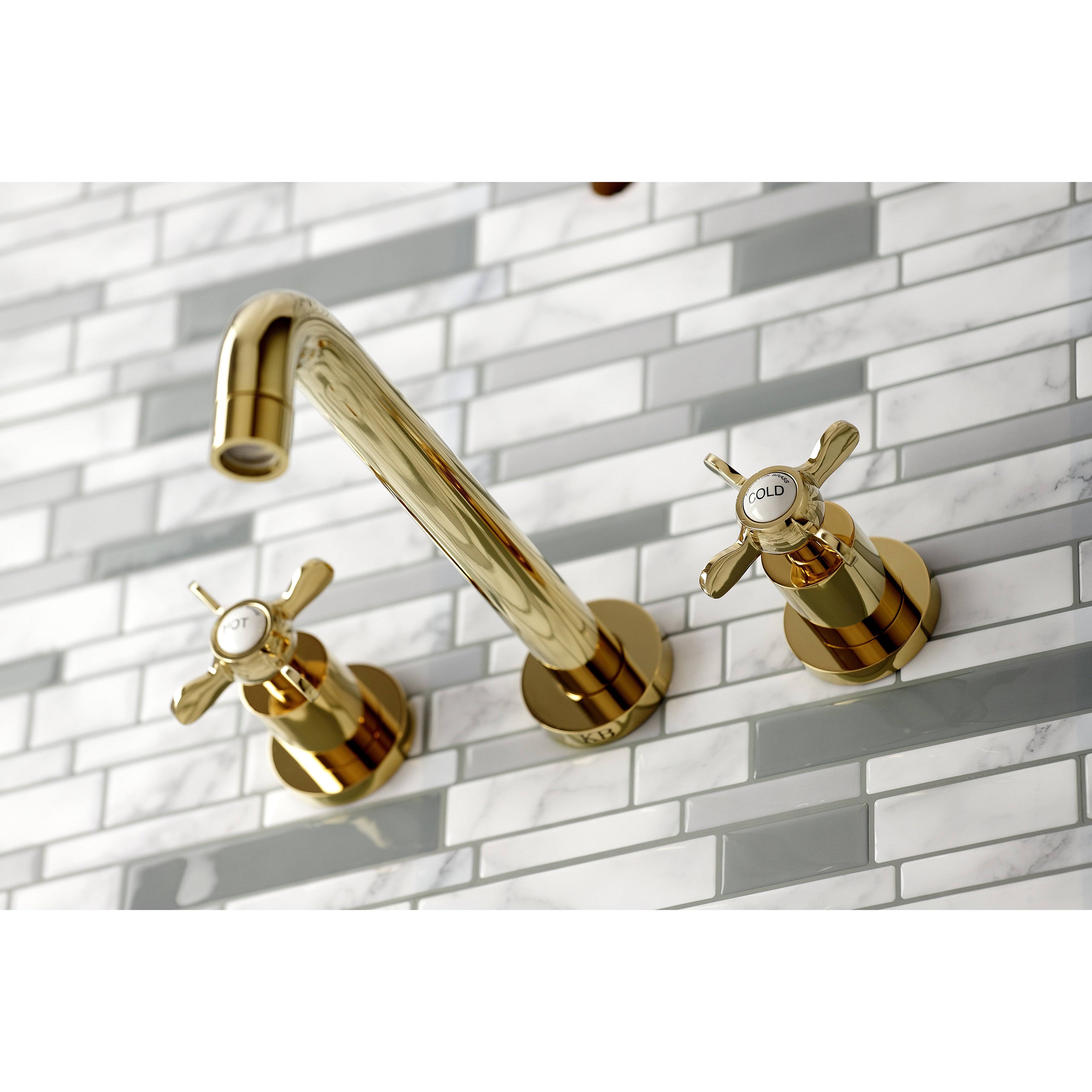 Polished Chrome Wall Mount Tub Faucet P630549