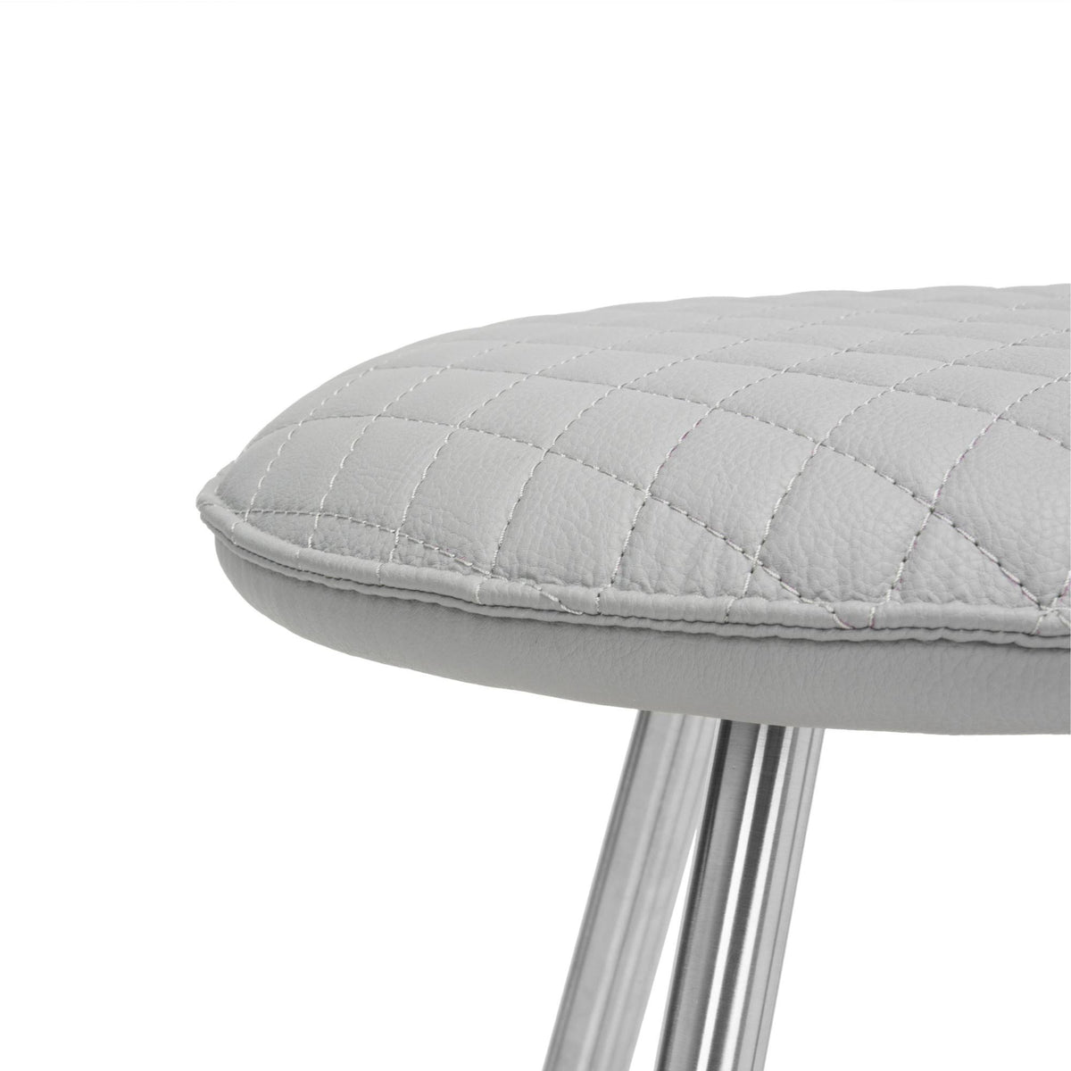 Grey Mid Century Modern Stool P875