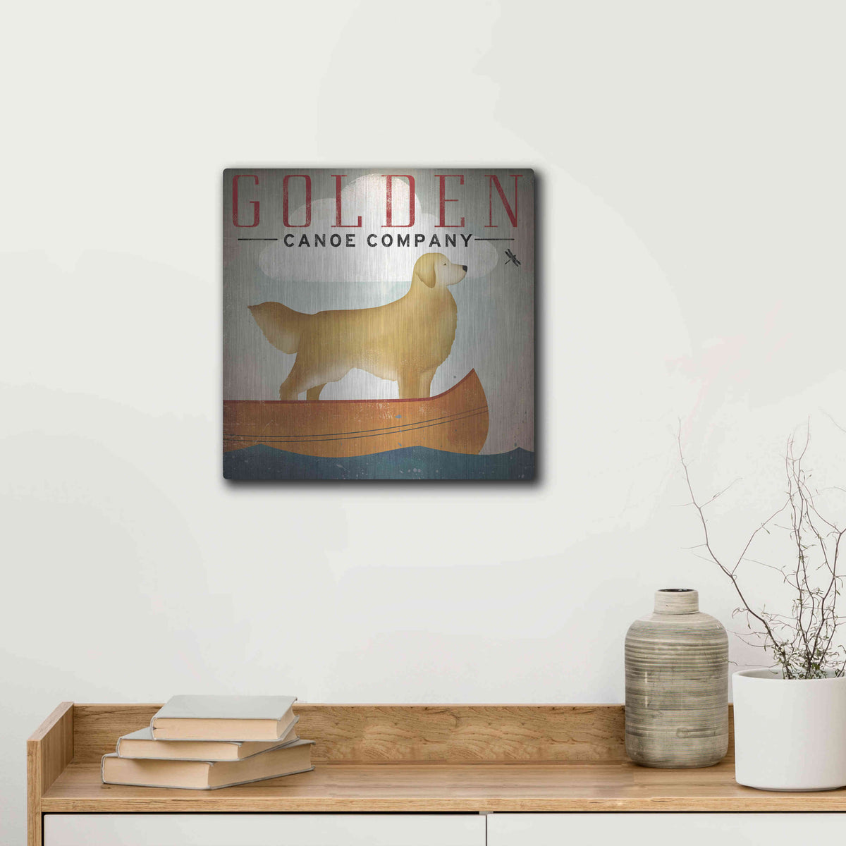 Metal Wall Art, 12"x12" O5828