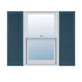 Custom Cathedral Top All Louver Shutters with Shutter-Loks, Per Pair O165