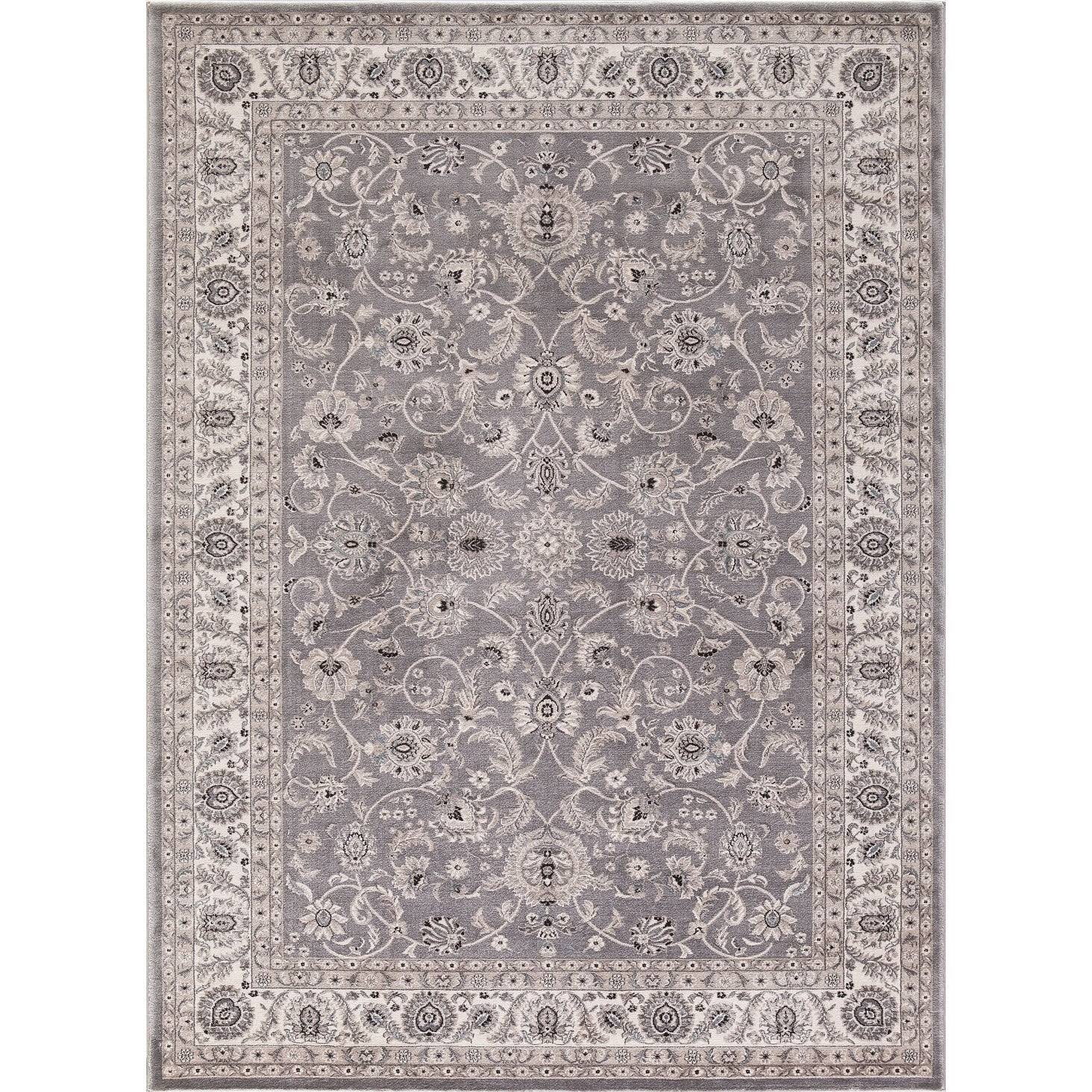 7 ft 10 in x 9 ft 10 in Kashan Bergama Green Rug E104460