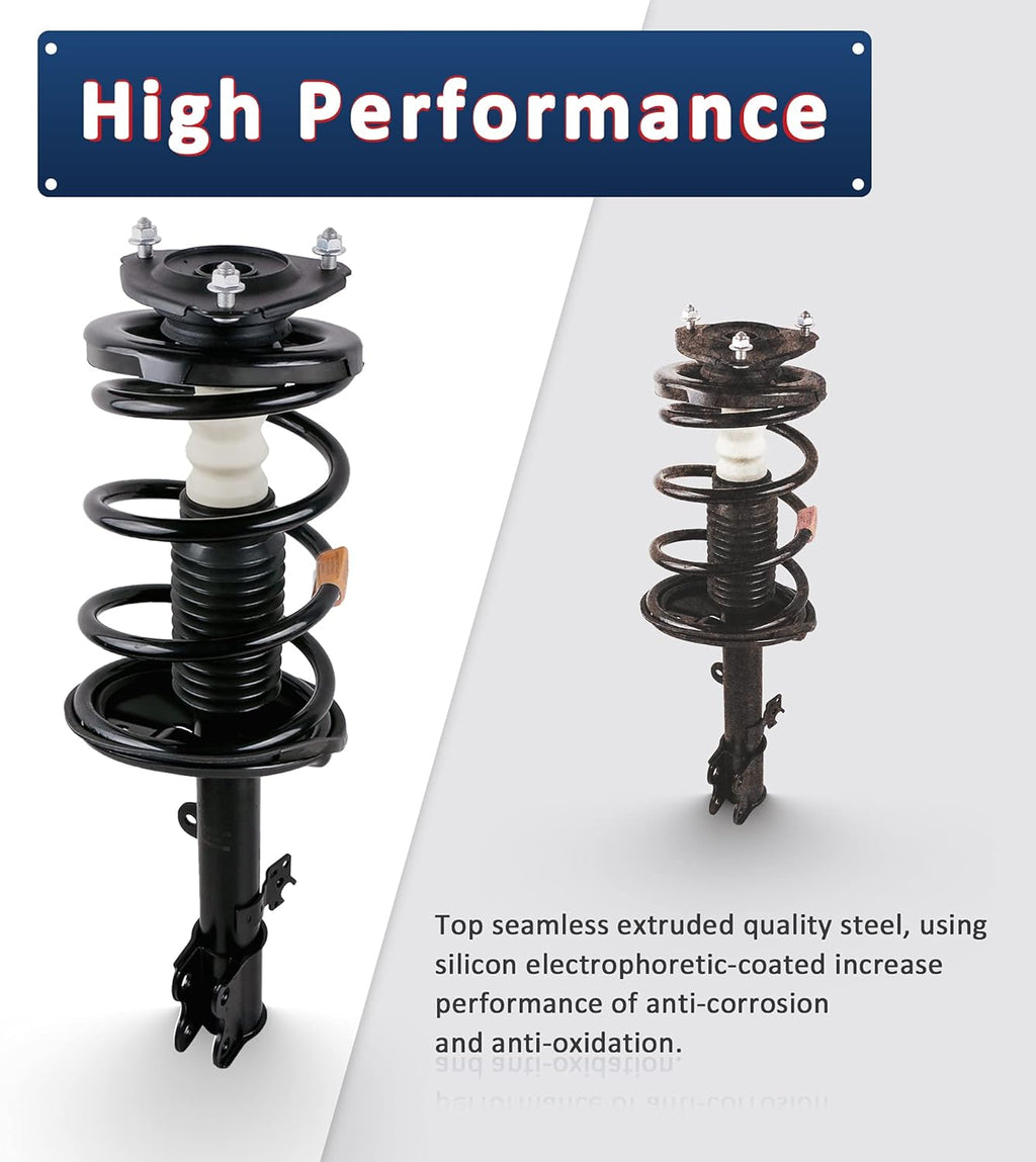 Complete Front and Rear Shock Absorbers for BMW E46 L202584