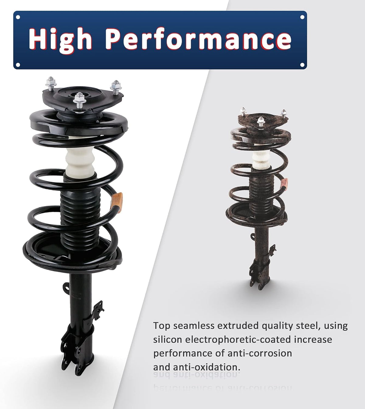 Complete Front and Rear Shock Absorbers for BMW E46 L202584