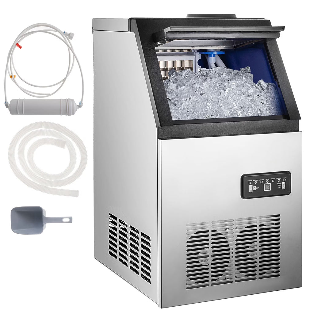 110LBS/24H Stainless Steel Commercial Ice Maker Machine Y540