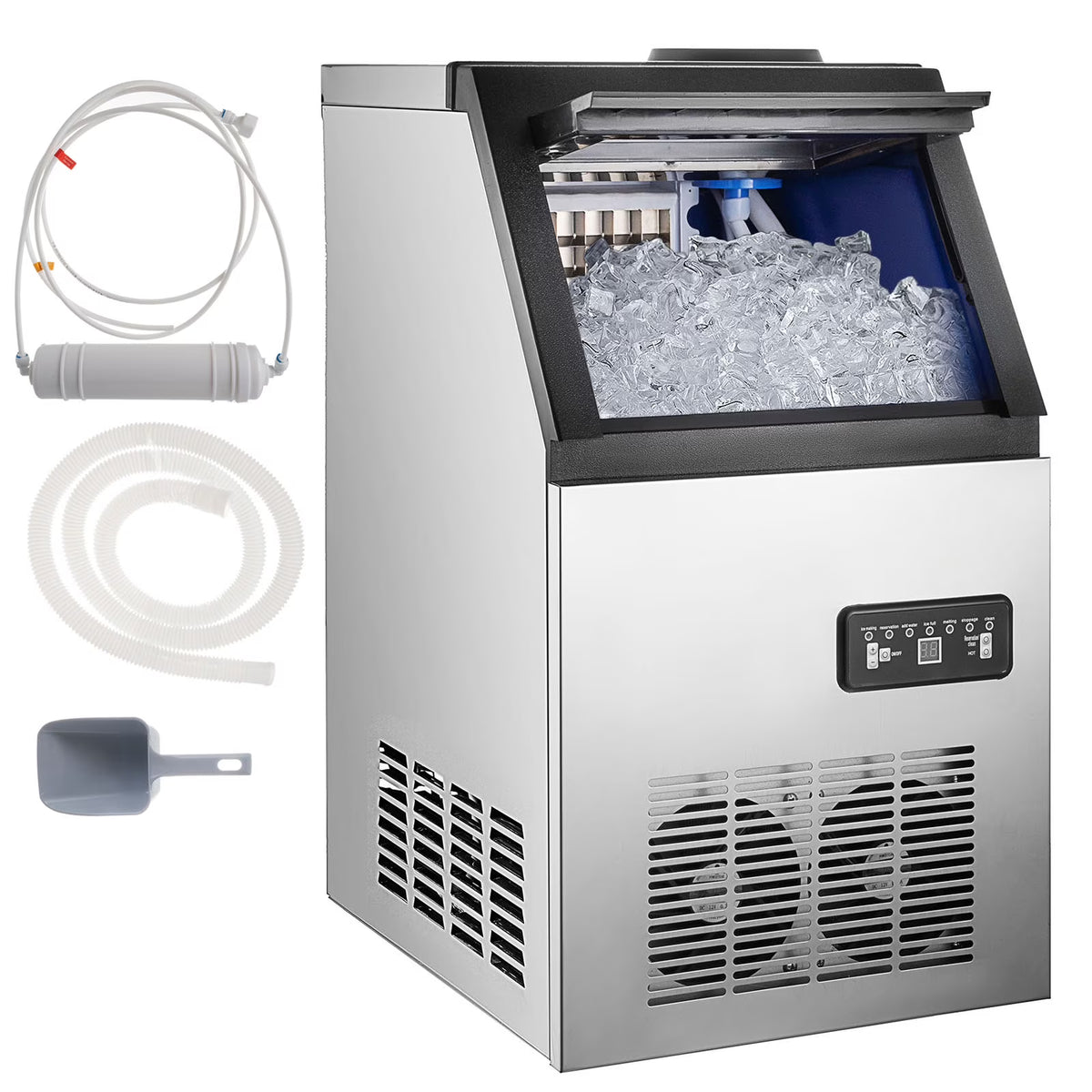110LBS/24H Stainless Steel Commercial Ice Maker Machine Y540