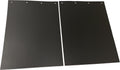 Ribbed Anti-Spray Mud Flaps 30" x 24" 3/8" Thick One Pair Pack of 2 P8190