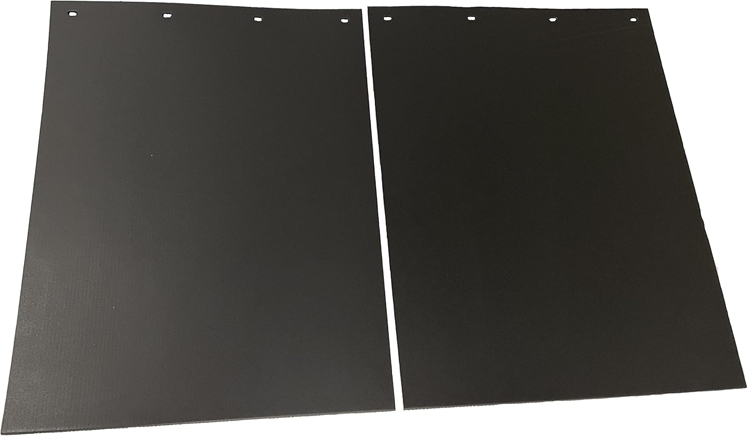 Ribbed Anti-Spray Mud Flaps 30" x 24" 3/8" Thick One Pair Pack of 2 P8190