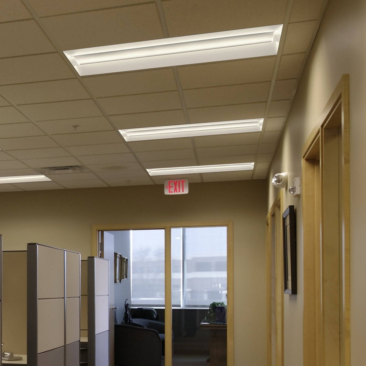 LED Low Profile Recessed Troffer G39992