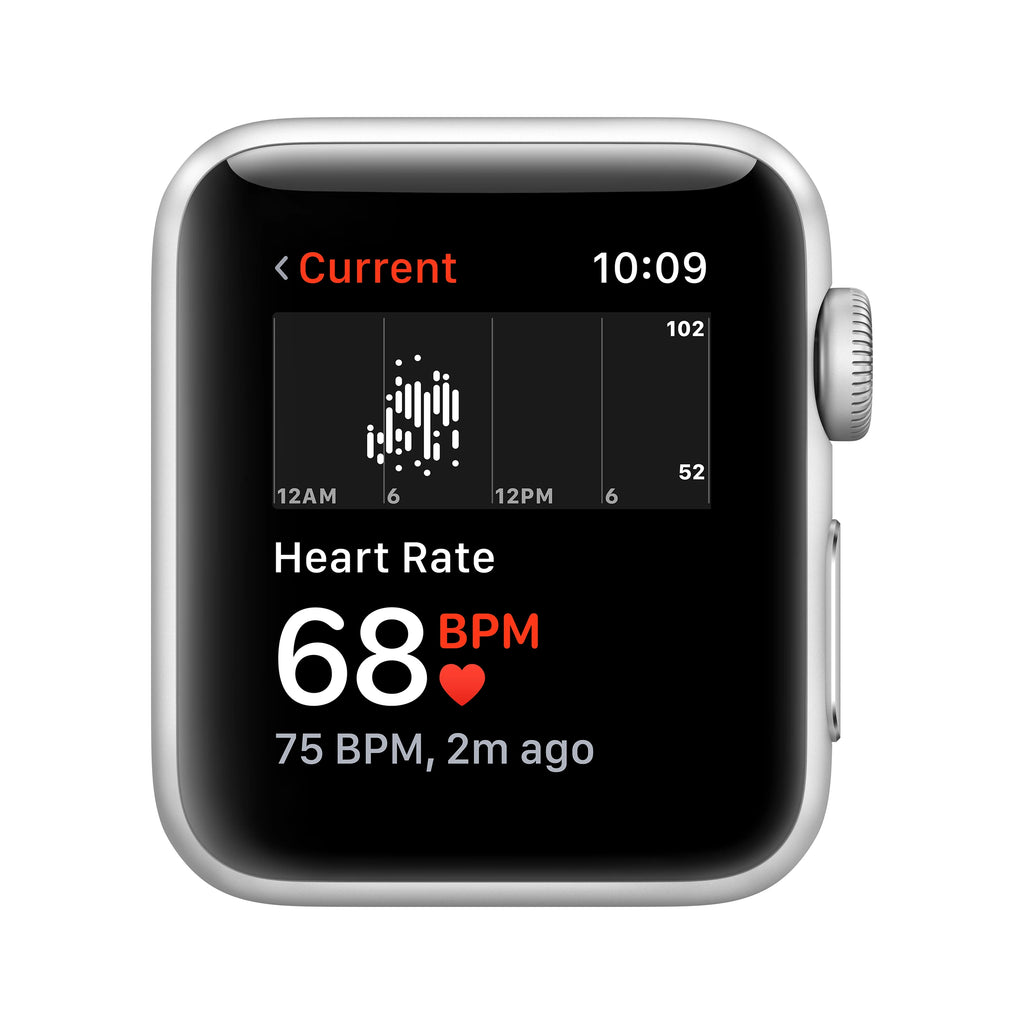 Apple Watch Series 3 GPS Silver 38mm White Sport Band Z4240