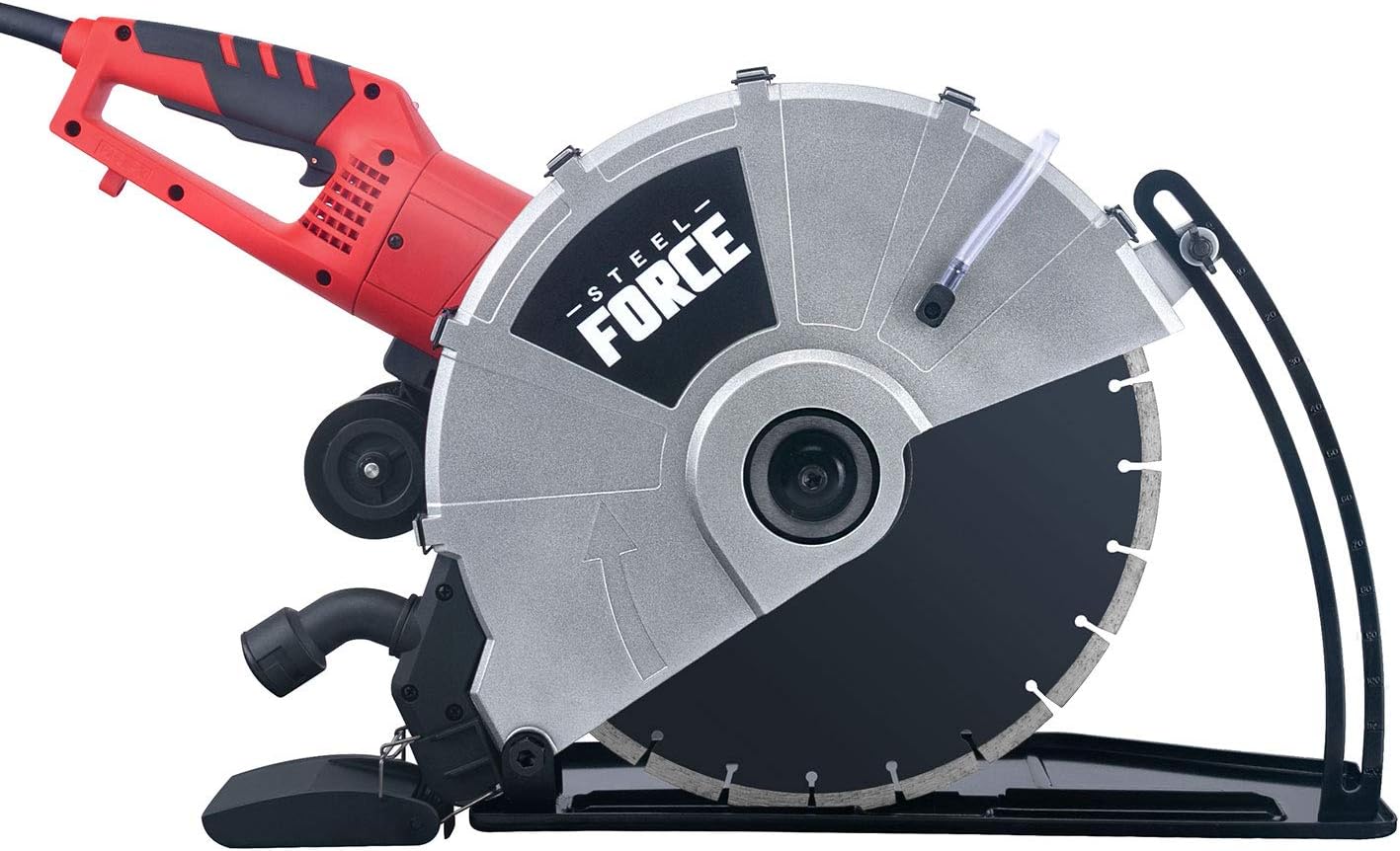 14" Wet/Dry Electric Corded Circular Concrete Saw with Water Line X9323