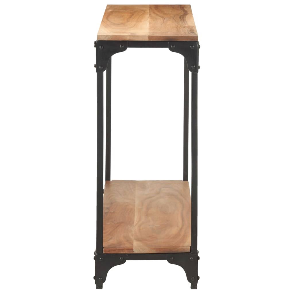 Console Table Solid Acacia Wood V60558