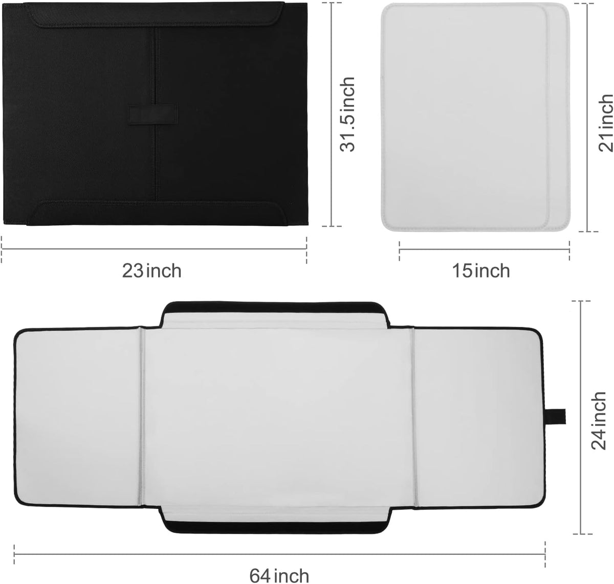 Black 1000 Piece Puzzle Storage Board L99282