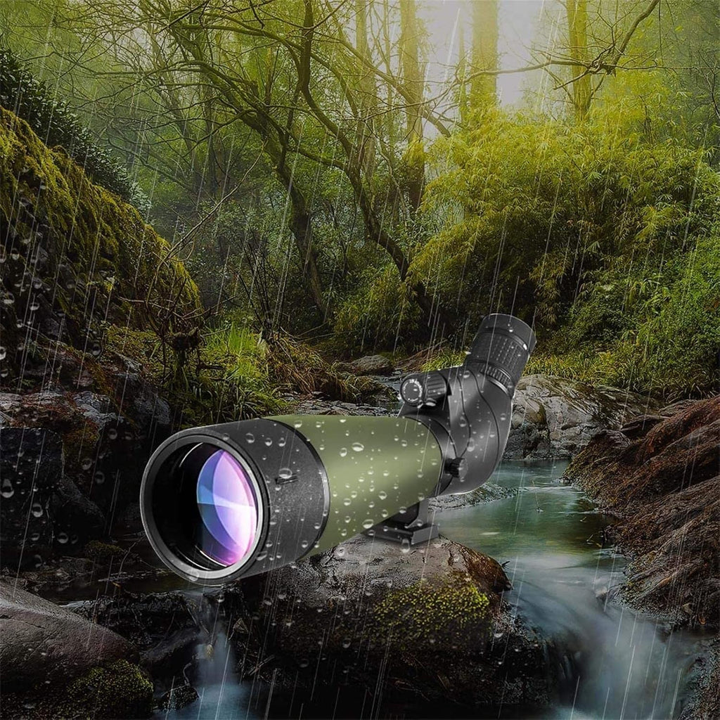20-60x80 Waterproof Spotting Scope with Tripod and Carrying Bag Z3324