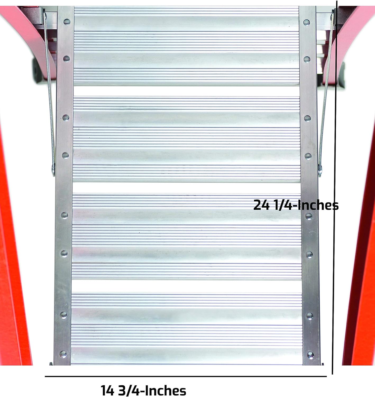Fiberglass Platform Ladder, 4-Feet, 375-Pound Load Capacity M330
