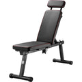 Foldable Weight Bench with Adjustable Backrest T379