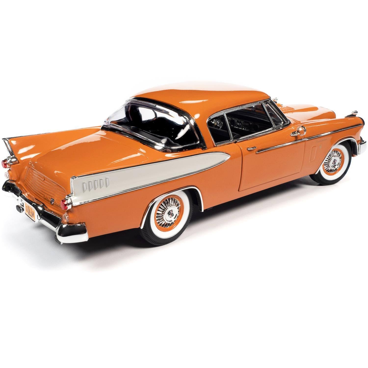 Coppertone Orange and White 1/18 Diecast Model Car Q9501