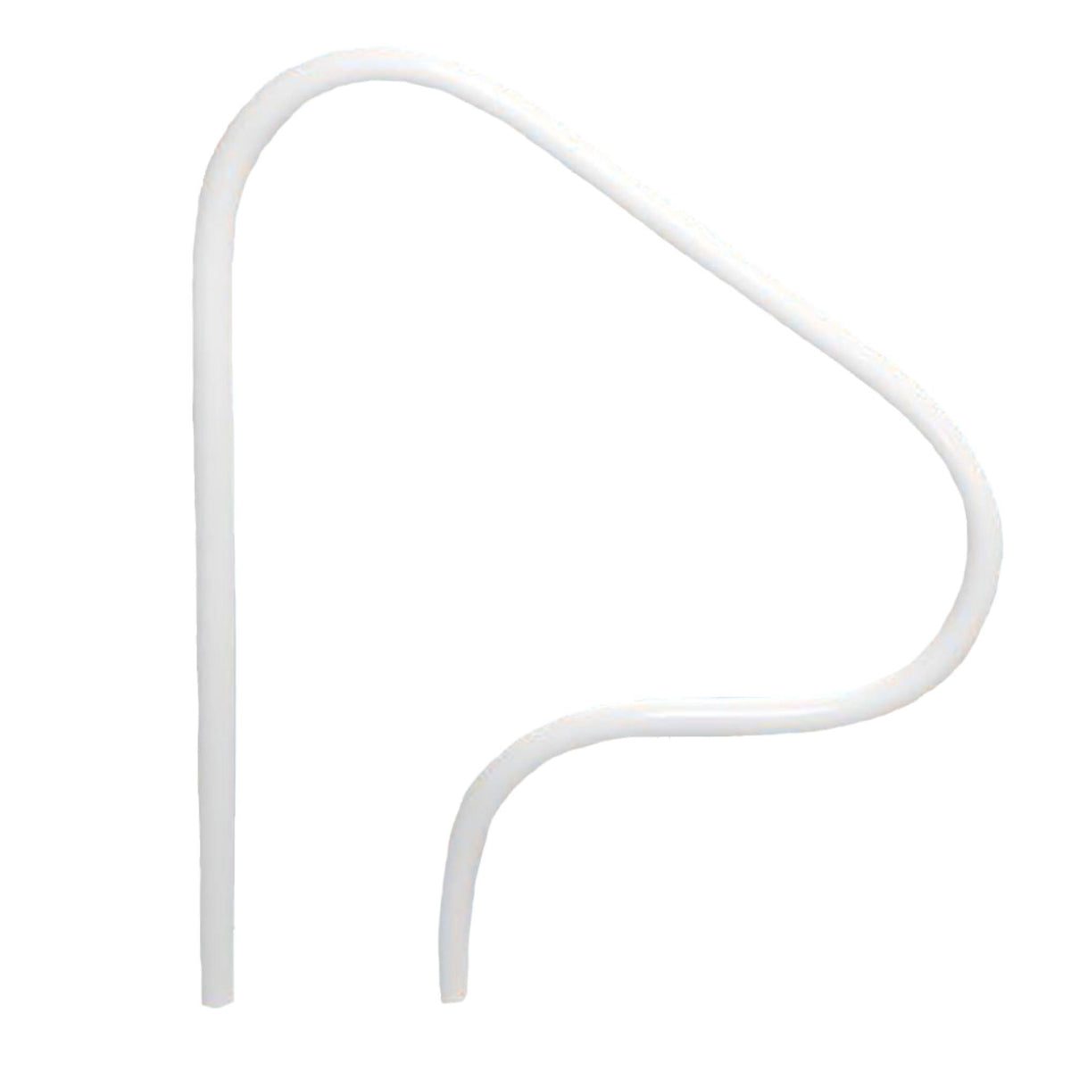 White Rust Proof Swimming Pool Bend Handrail H957