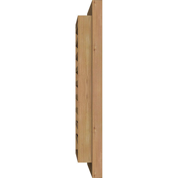 Unfinished Functional Vertical Gable Vent L27136