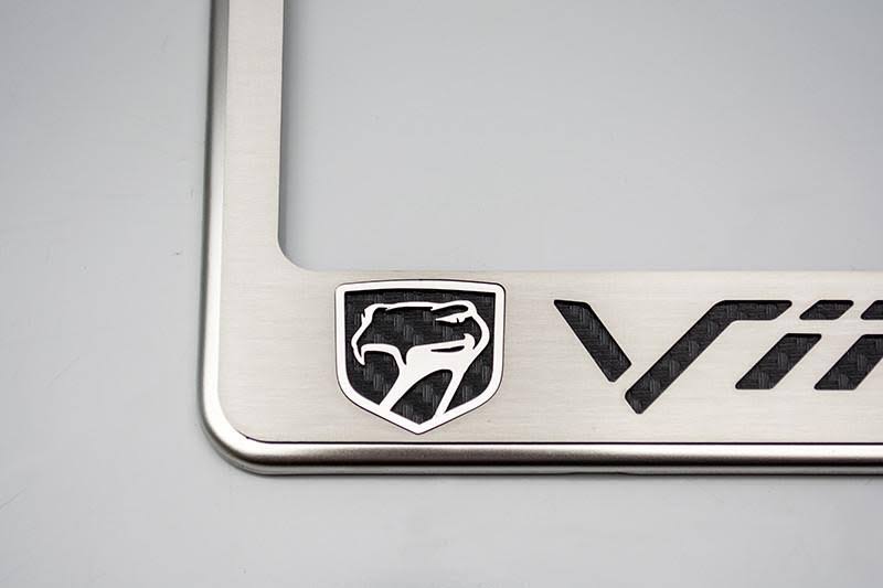 Blue License Plate Frame J65450