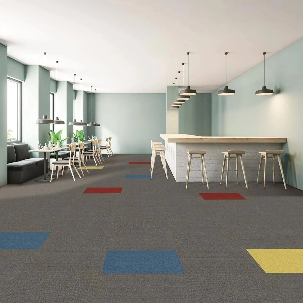Peel and Stick Accent Carpet Tiles (8 Tiles/Case) E797