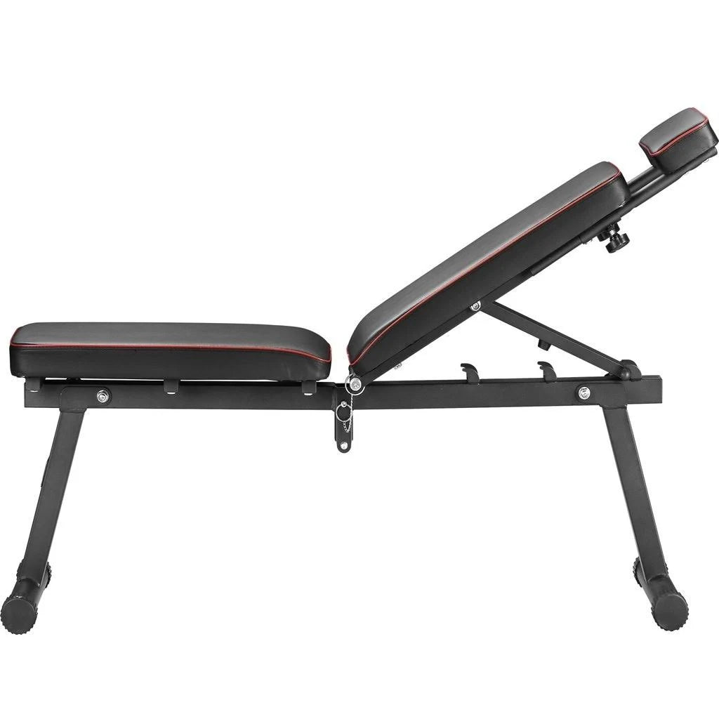 Foldable Weight Bench with Adjustable Backrest T379