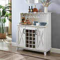 White Home Bar Cabinet F9029