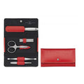 Red 5 Pieces Snap Case J975