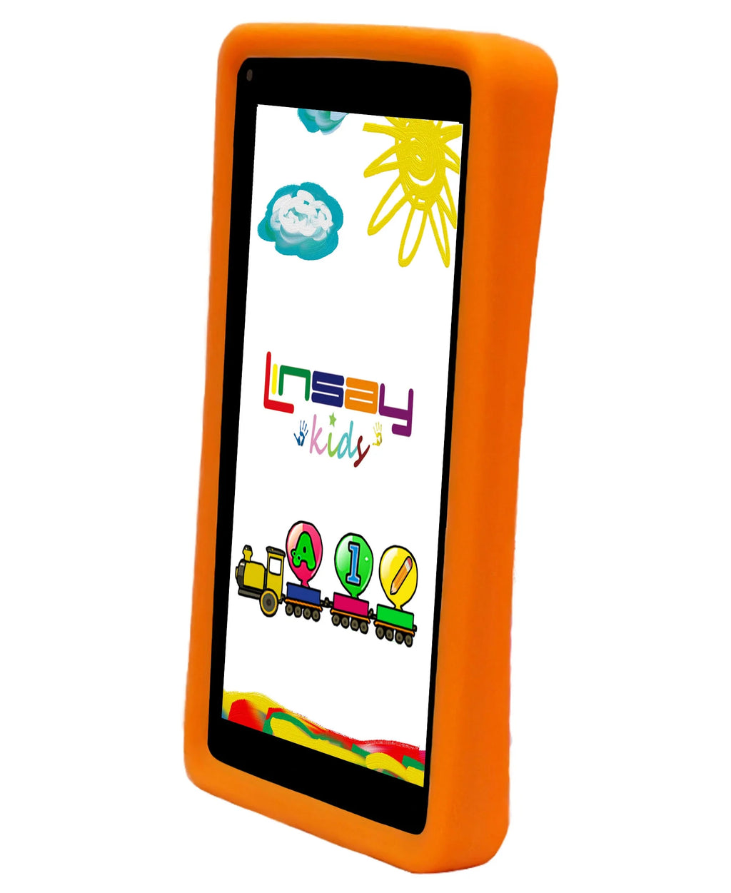 7" Kids Tablet with Orange Kid-proof Defender Case P9275