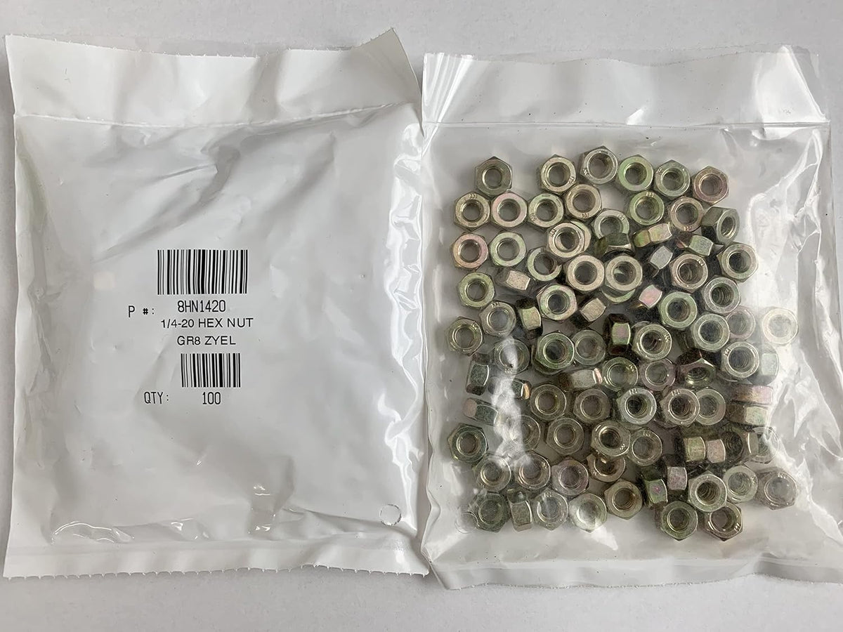 1,250 Piece Grade 8 Coarse Thread Hex Bolt & Washer Assortment with Metal Drawer N454