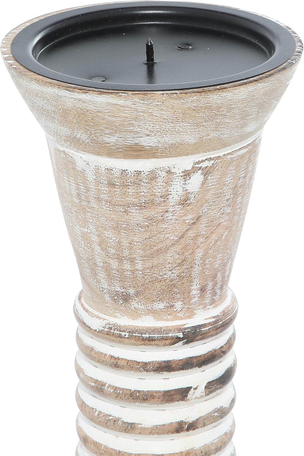 Brown Candle Holder S/3 S305