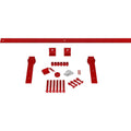 Barn Door Hardware Set with 4 Track V478684